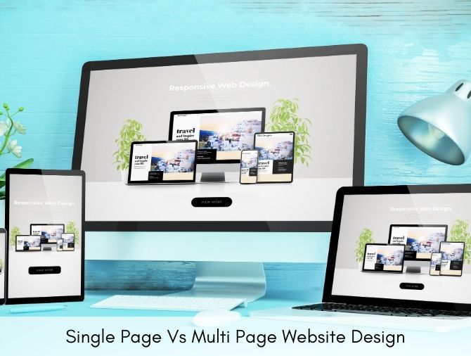 SINGLE PAGE VS MULTI PAGE WEBSITE | DETAILED COMPARISON WITH PROS & CONS