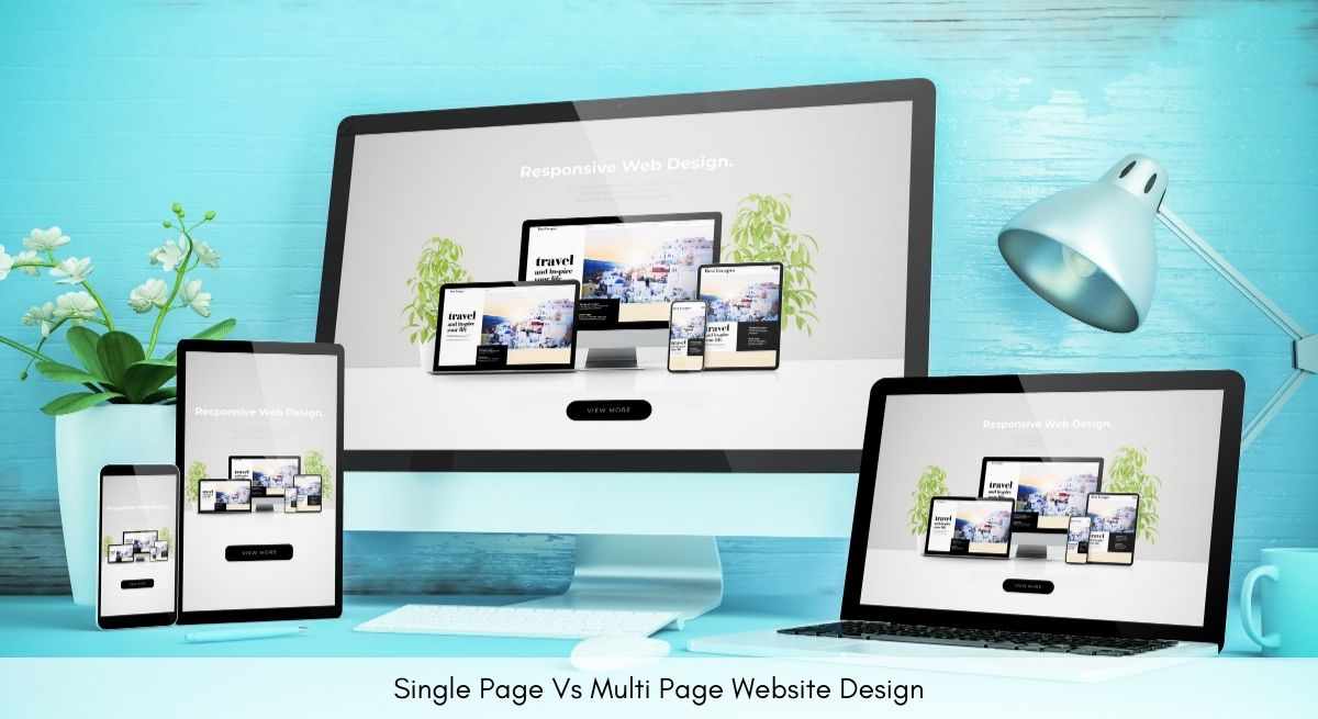 SINGLE PAGE VS MULTI PAGE WEBSITE | DETAILED COMPARISON WITH PROS & CONS